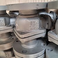 شیر توپی فولادی فلنجدار کلاس 150 ایرانی 